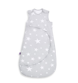 Snuz SnuzPouch Sleeping Bag  2.5  Tog- White Star 0-6m