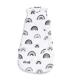 Snuz SnuzPouch Sleeping Bag 2.5 Tog- Mono Rainbow 0-6m