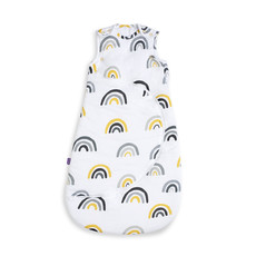 Snuz SnuzPouch Sleeping Bag 2.5 Tog- Mustard Rainbow 0-6m
