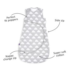 Snuz SnuzPouch Sleeping Bag 2.5 Tog- Cloud Nine 0-6m