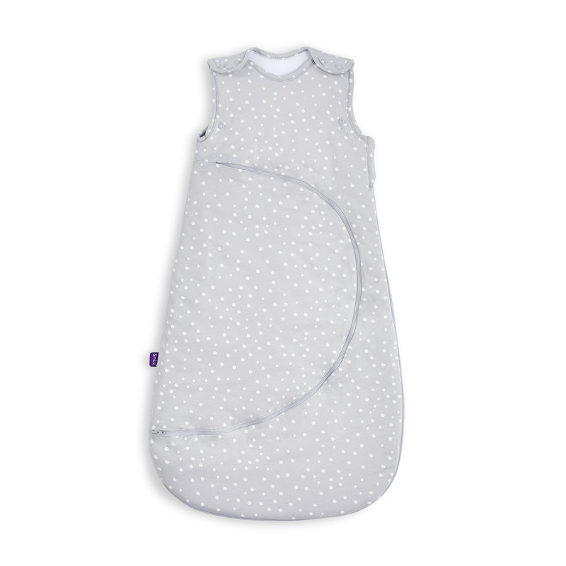 Snuz SnuzPouch sleeping Bag 2.5 Tog- White Spots 6-18m
