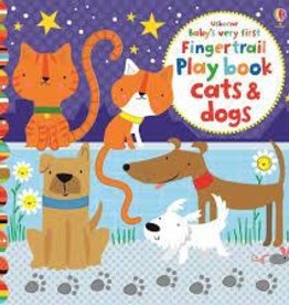 Usborne Baby’s Very First Fingertrail Playbook Cats & Dogs