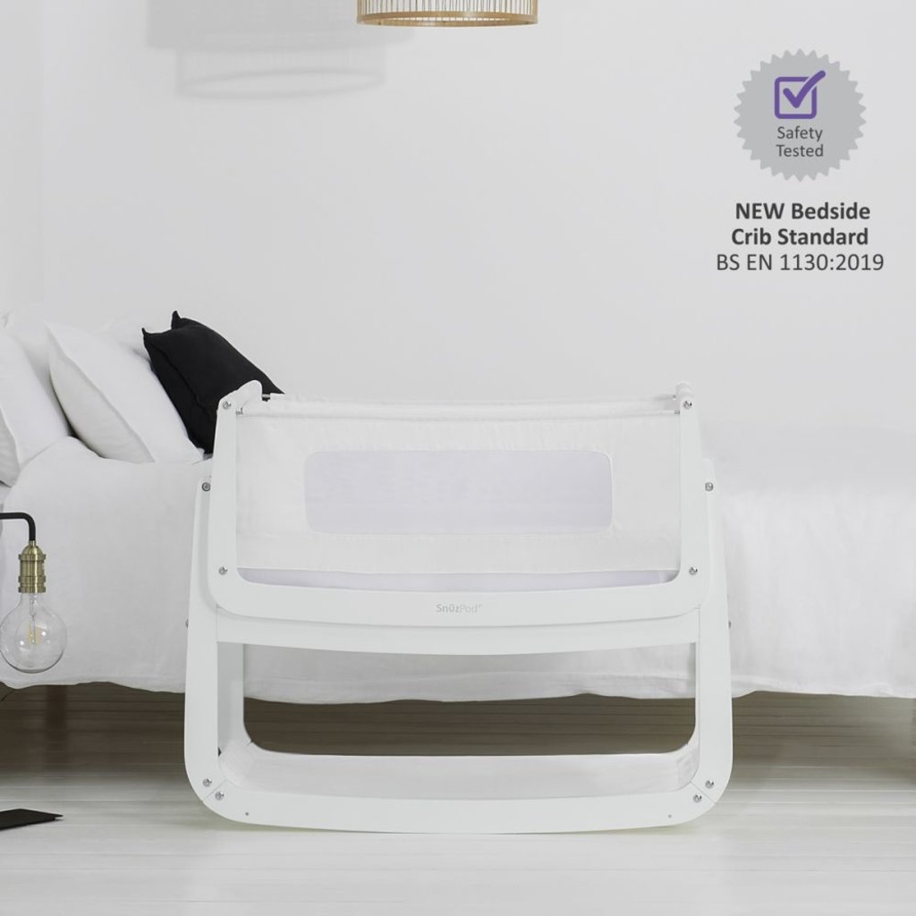 Snuz SnuzPod4 Bedside Crib White