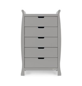 Obaby Stamford Tall Chest of Drawers Warm Grey