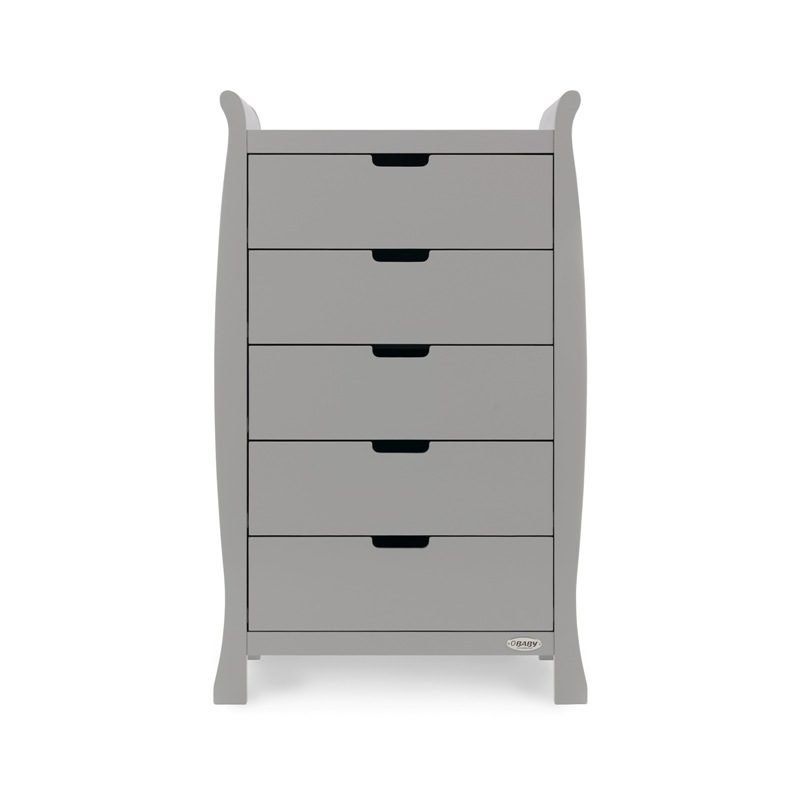 Obaby Stamford Tall Chest of Drawers Warm Grey