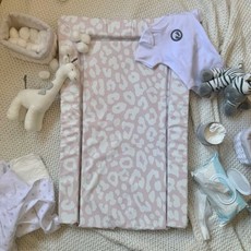 Obaby Obaby Changing Mat Leopard Print Pink