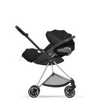 CYBEX Cybex Mios Frame  Chrome/Black & Seat Hard Pack