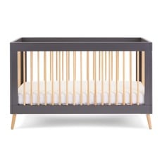 Obaby Obaby Maya Cot Bed Slate with Natural