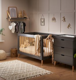 Obaby Obaby Maya 2 Piece Room Set Slate