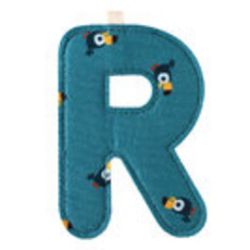 Lilliputiens Lilliputiens Fabric Letter R