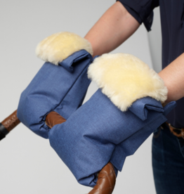 Naturally Sheepskins Naturally Sheepskin Stroller Mitts Navy