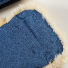 Naturally Sheepskins Naturally Sheepskin Stroller Mitts Navy