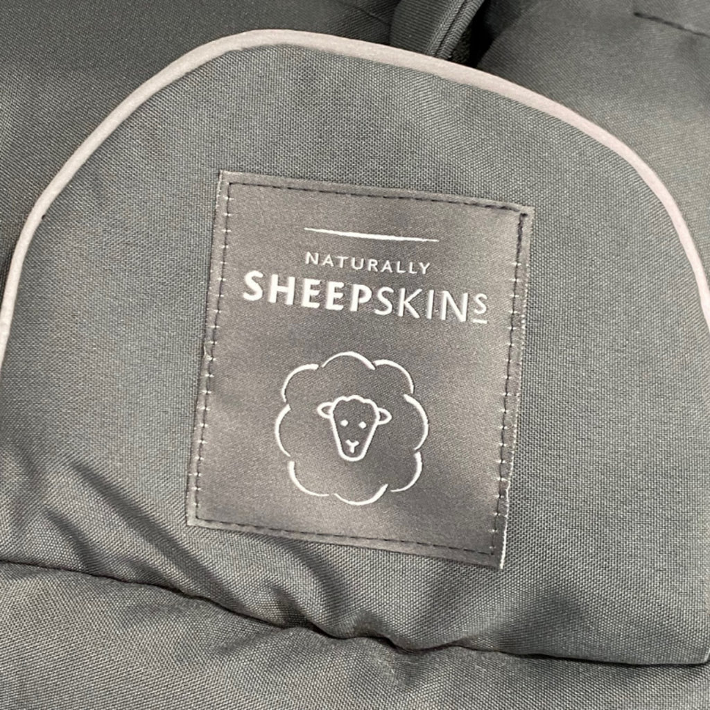 Naturally Sheepskins Naturally Sheepskin Footmuff Natural & Grey