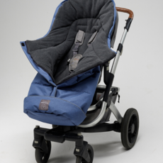 Naturally Sheepskins Naturally Sheepskin Fleece Footmuff Navy