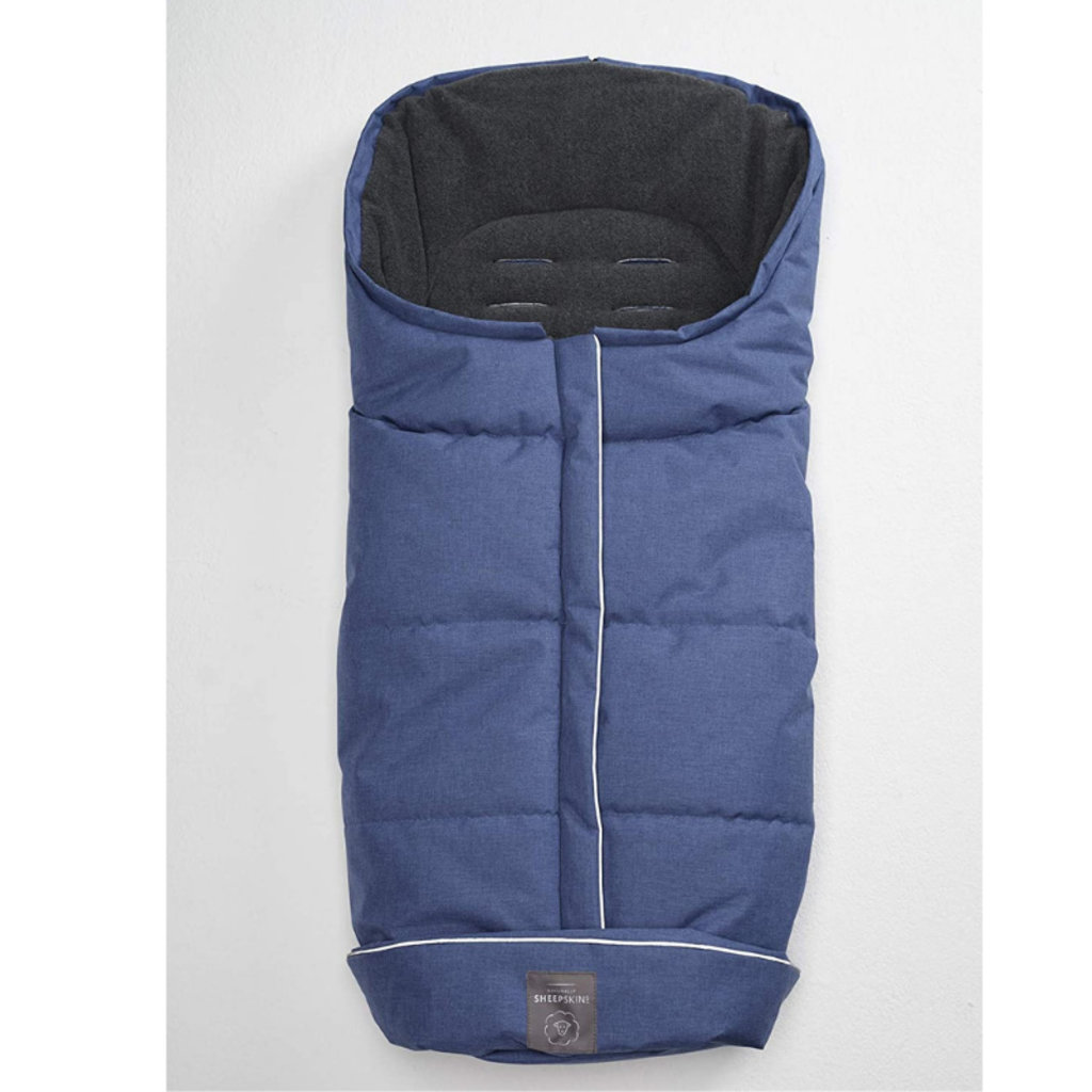 Naturally Sheepskins Naturally Sheepskin Fleece Footmuff Navy