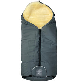 Naturally Sheepskins Naturally Sheepskin Footmuff Natural & Grey