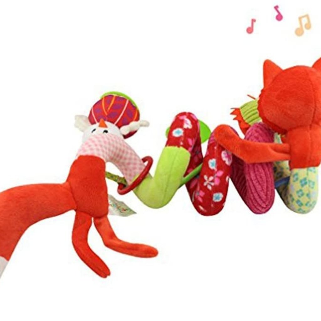 Happy Monkey Cot Spiral - Fox