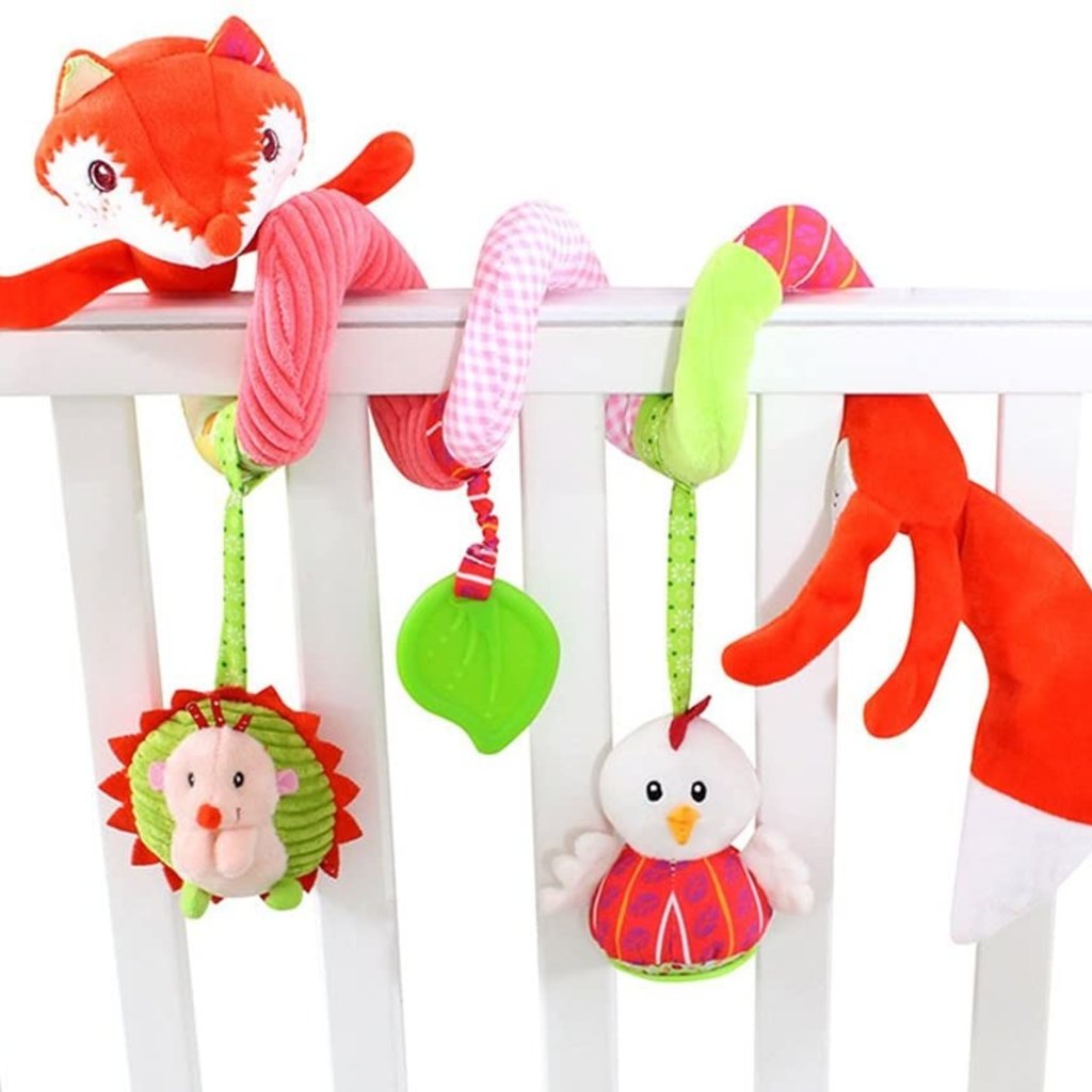 Happy Monkey Cot Spiral - Fox