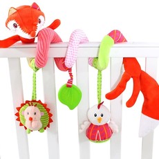 Happy Monkey Cot Spiral - Fox