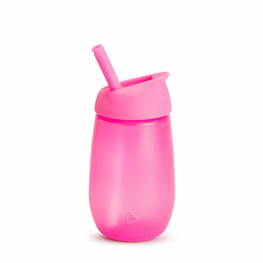Munchkin Munchkin Simple Clean Straw Cup 10oz -Pink