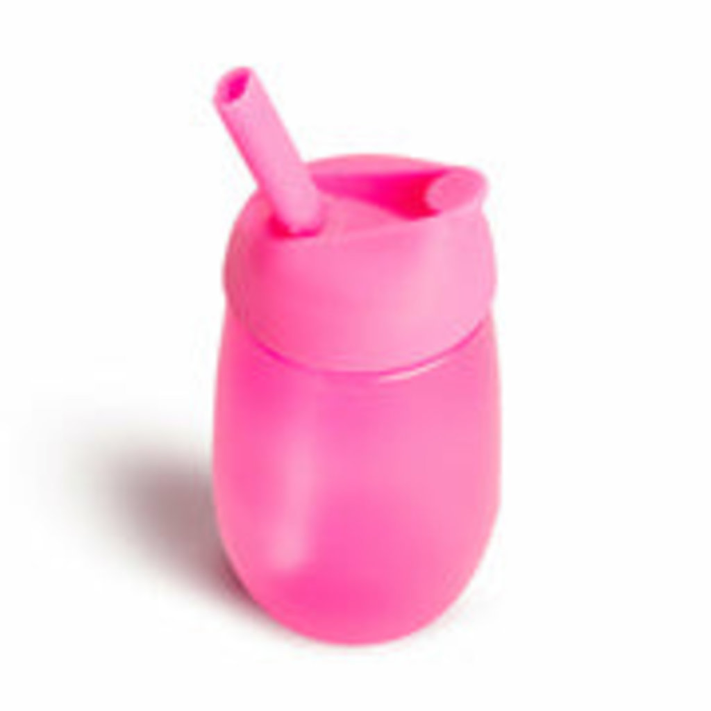 Munchkin Munchkin Simple Clean Straw Cup 10oz -Pink