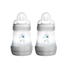 Mam Easy Start Anti- Colic Bottle 160ml - Nature 2Pk