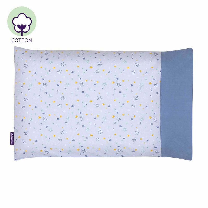 Clevamama Clevamama Toddler Pillowcase Blue