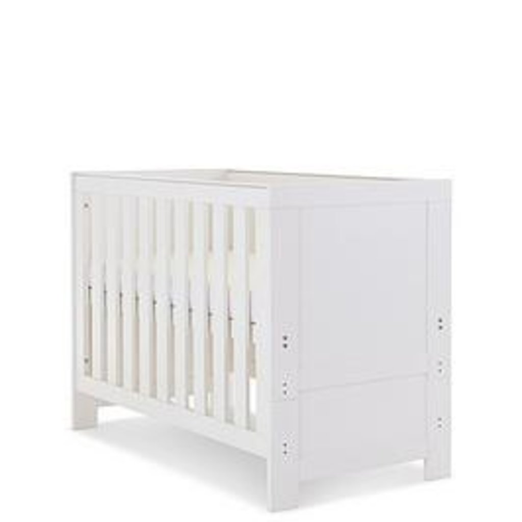 Obaby Obaby Nika Mini 2 Piece White Wash with Under Drawer
