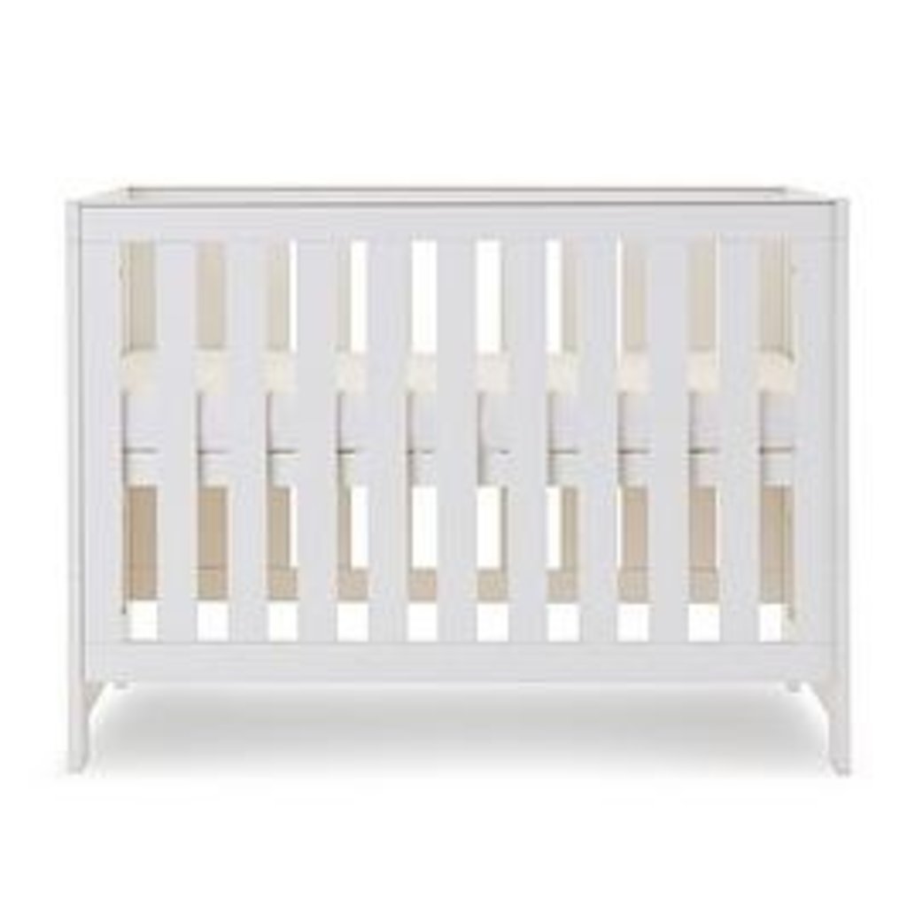 Obaby Obaby Nika Mini 2 Piece White Wash with Under Drawer