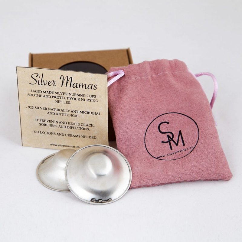 Silver Mamas Silver Nursing Cups Large