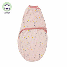 Clevamama Clevamama Swaddle To SleepPink /Coral    0-3m