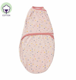 Clevamama Clevamama Swaddle To SleepPink /Coral    0-3m
