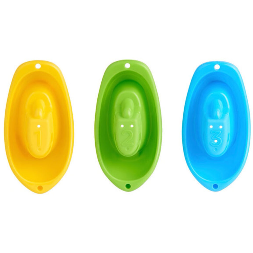 Munchkin Munchkin Bath Toy Little Boat Train 3pk