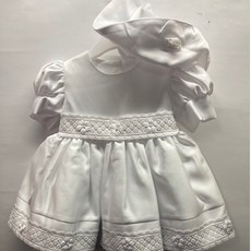 Jaan Christening Gown w Hat 9-12m