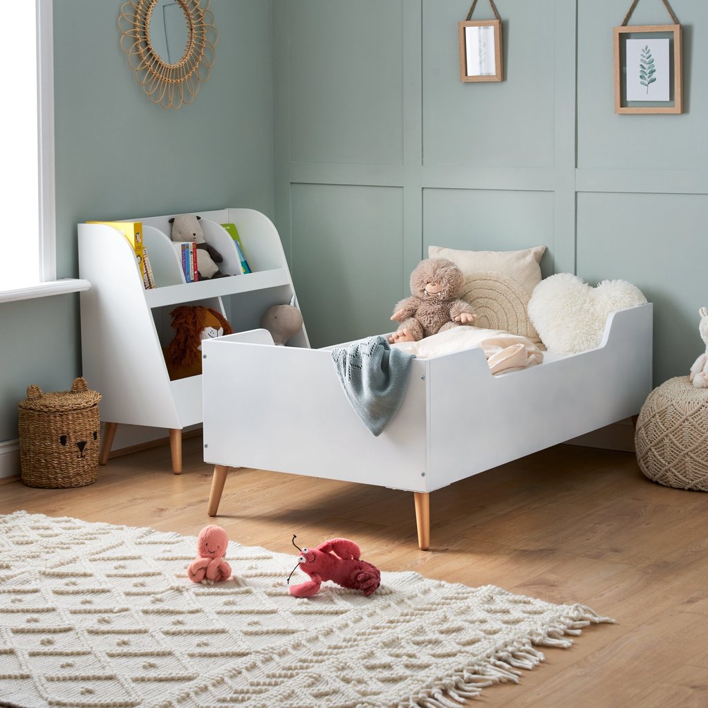 Obaby Obaby Maya Single Bed - White With Natural