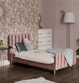 Obaby Obaby Gatsby Velvet Single Bed Pink
