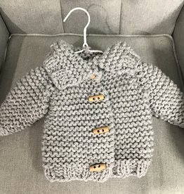 Knitted Cardigan  Patterned-Boys 0-6m