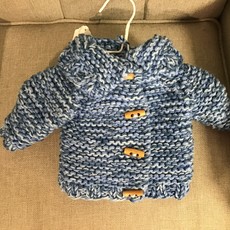 Knitted Cardigan  Patterned-Boys 0-6m