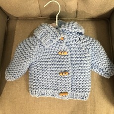 Knitted Cardigan  Patterned-Boys 0-6m