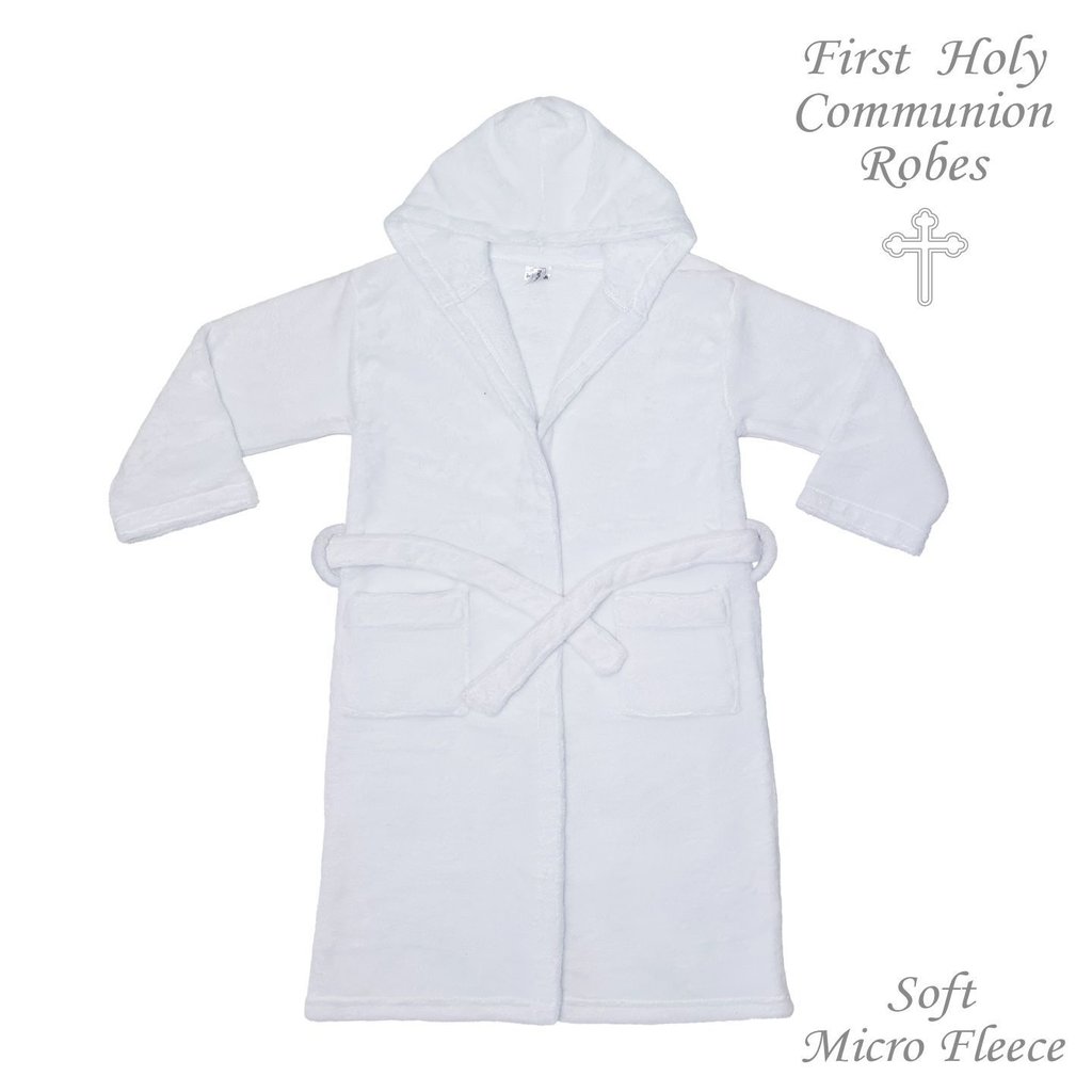 Plush Communion Robe 9-10 years
