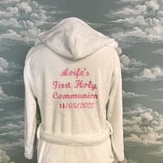 Plush Communion Robe 9-10 years