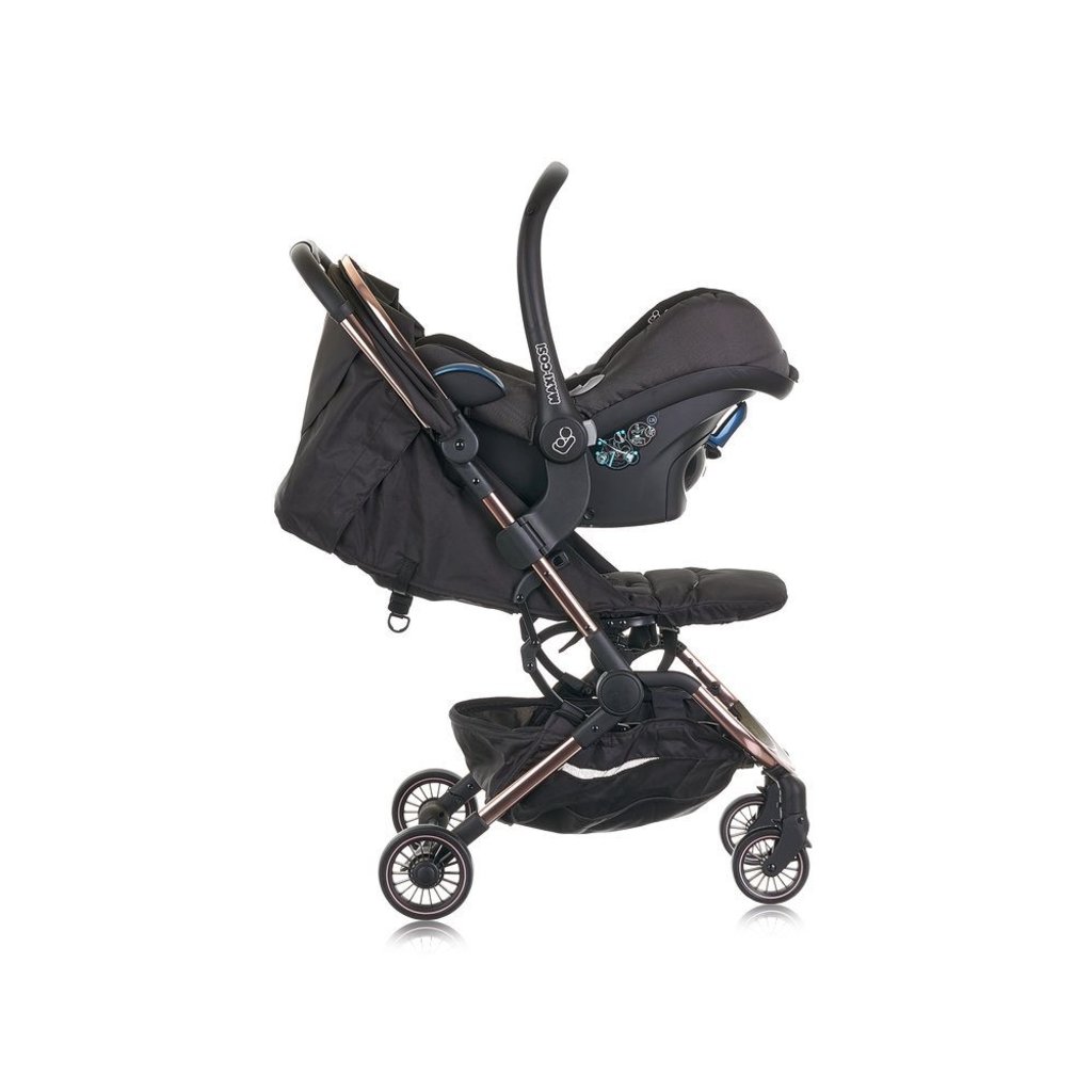 Obaby Obaby Roo Stroller Black & Rose Gold