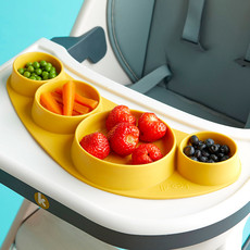 Koo.Di Koo.di Tiny TapasSilicone Feeding Placemat - Buttercup