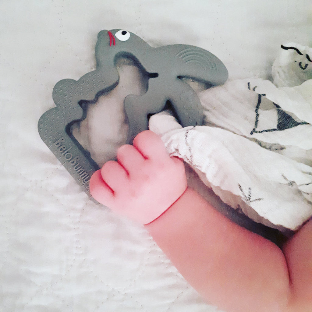 Belo Bunny teething Toy - Grey