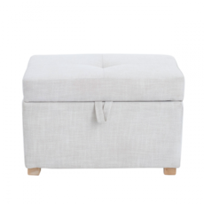 Gaia Serena Nursery Footstool Oatmeal