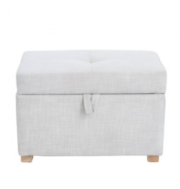 Gaia Serena Nursery Footstool Oatmeal