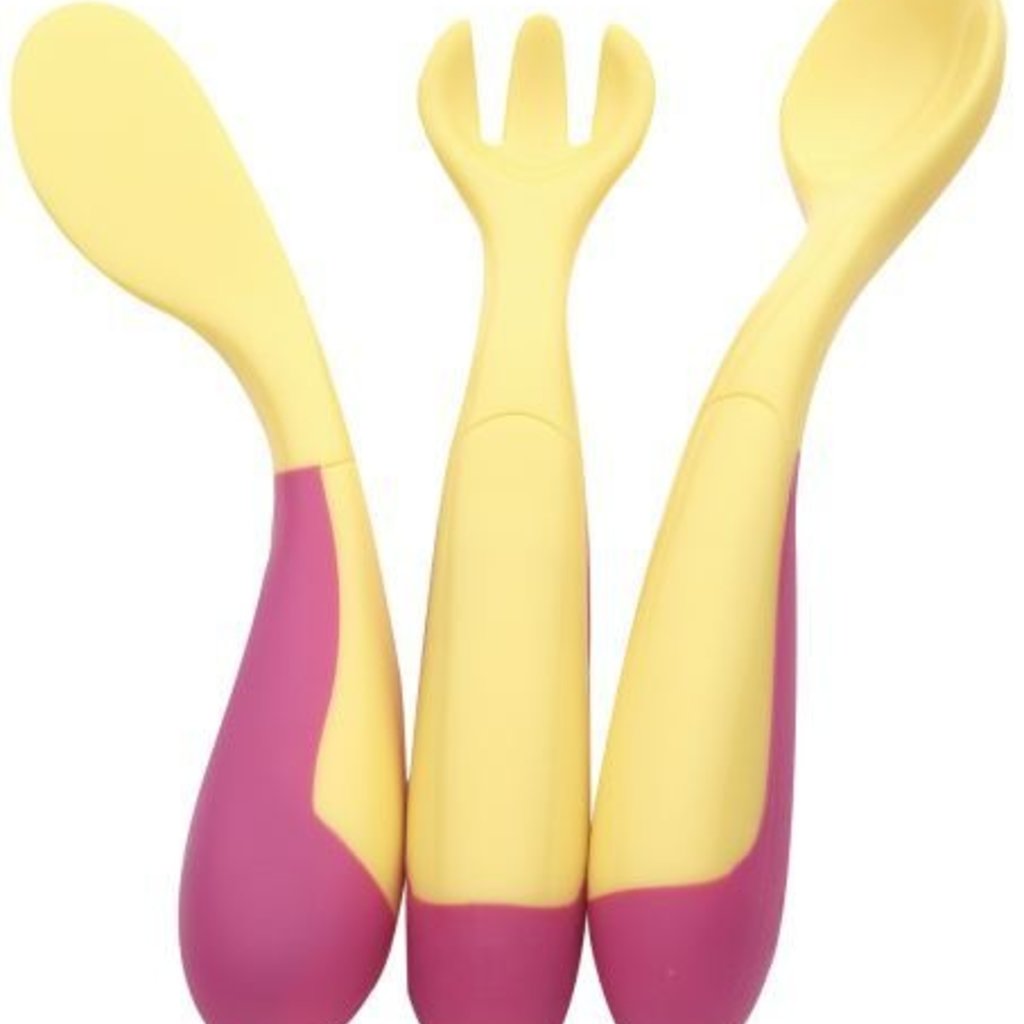 Playgro Playgro Easy Grip 3 pce Cutlery Set 4m+
