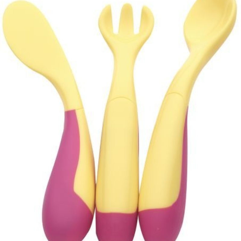 Playgro Playgro Easy Grip 3 pce Cutlery Set 4m+