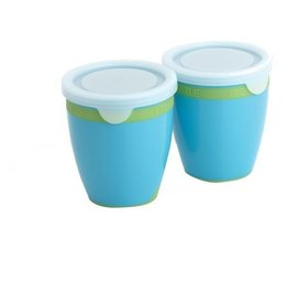 Playgro Playgro Food Pots  Blue 2pc  4m+