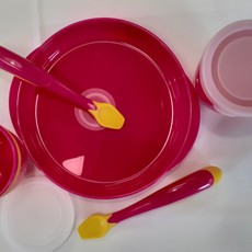 Playgro Playgro Easy Grip Feeding Set Pink 5Pce